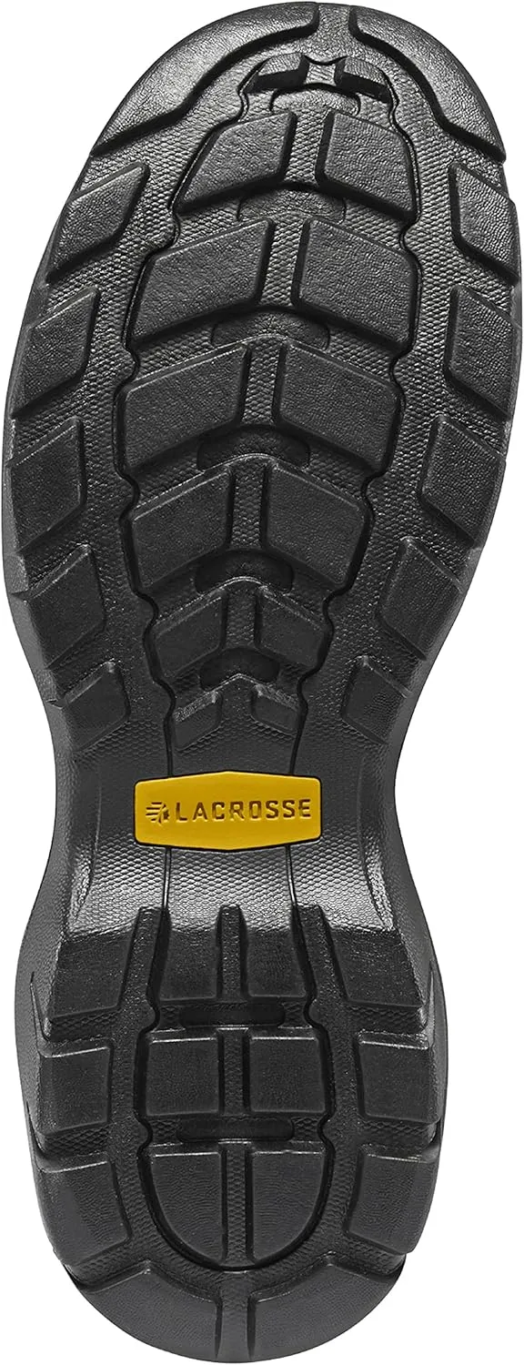 LaCrosse Alpha Muddy 4.5" Rubber Boots for Men Featuring Waterproof Rubber, Pull-On Design, and Eva Footbed