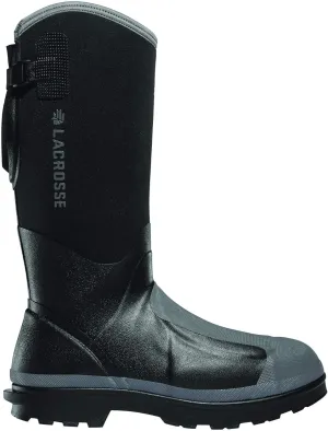 LaCrosse Men’s 14” Alpha Range Rubber Work Boots with Composite Toe, Premium Natural Rubber Construction, and Grippy Vulcanized Outsole