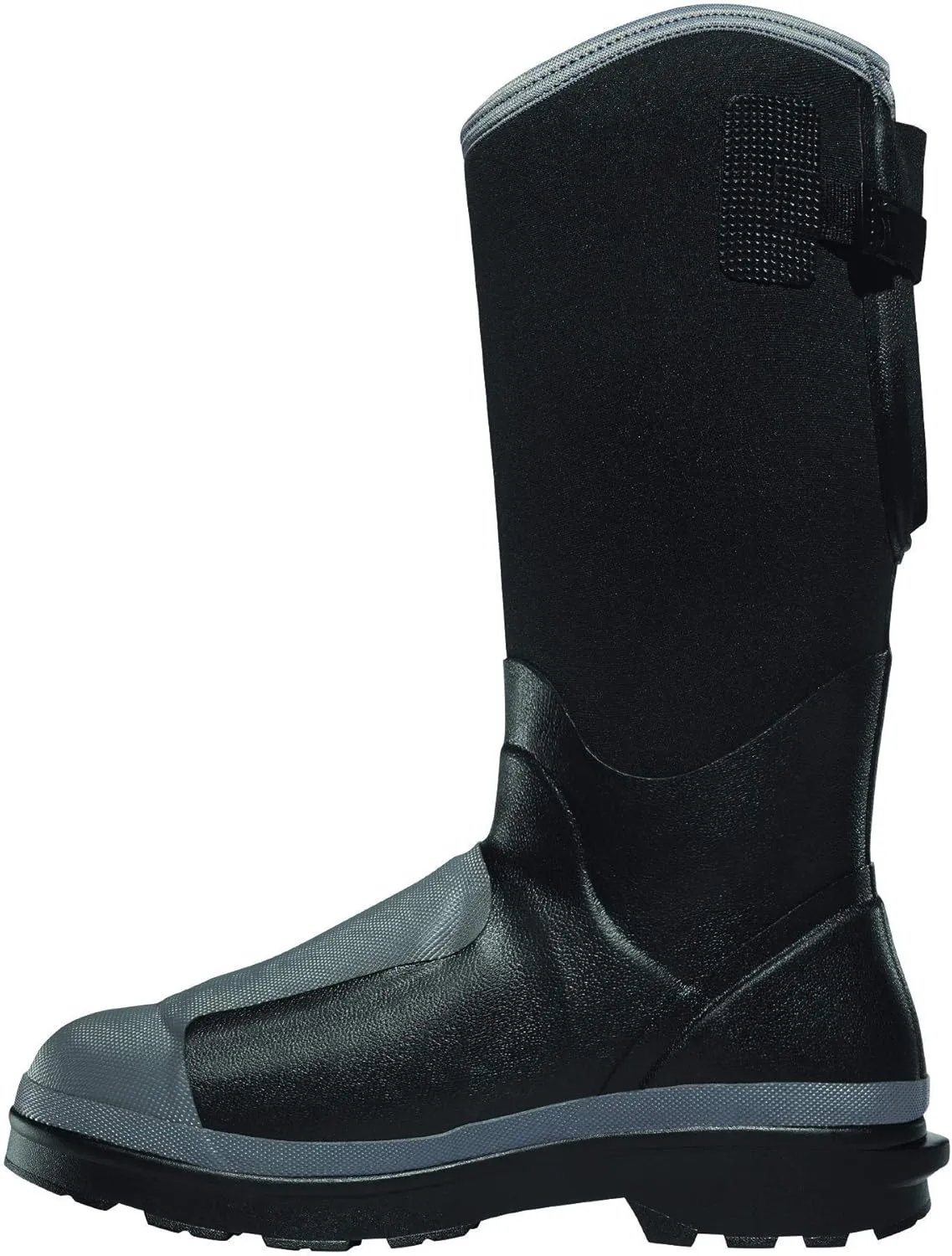 LaCrosse Men’s 14” Alpha Range Rubber Work Boots with Composite Toe, Premium Natural Rubber Construction, and Grippy Vulcanized Outsole
