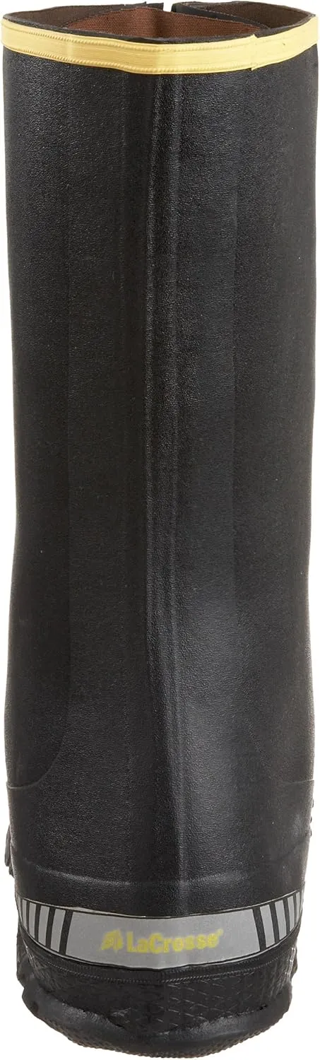 LaCrosse Men’s 14” ZXT Buckle Overshoe Work Boot Covers - Tear-Resistant Rubber, with Deep Heel Fit, Non-Corrosive Metal Buckles, & Hex-Tread Outsoles