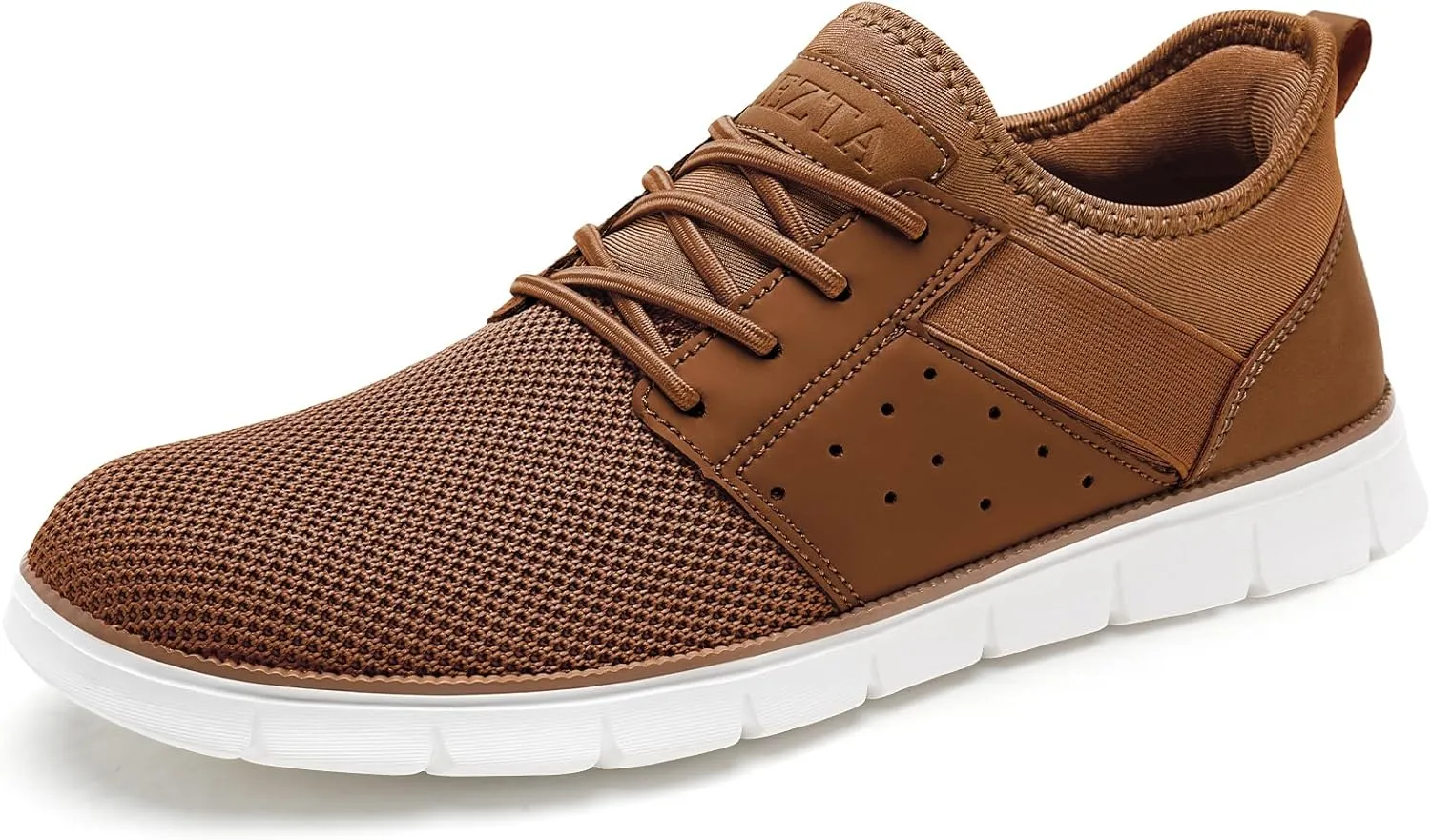 LEZTA Men‘s Casual Shoes Fashion Sneakers Quickly Put on Men's Dress Shoes Lightweight Breathable Mesh Oxfords Walking Shoes