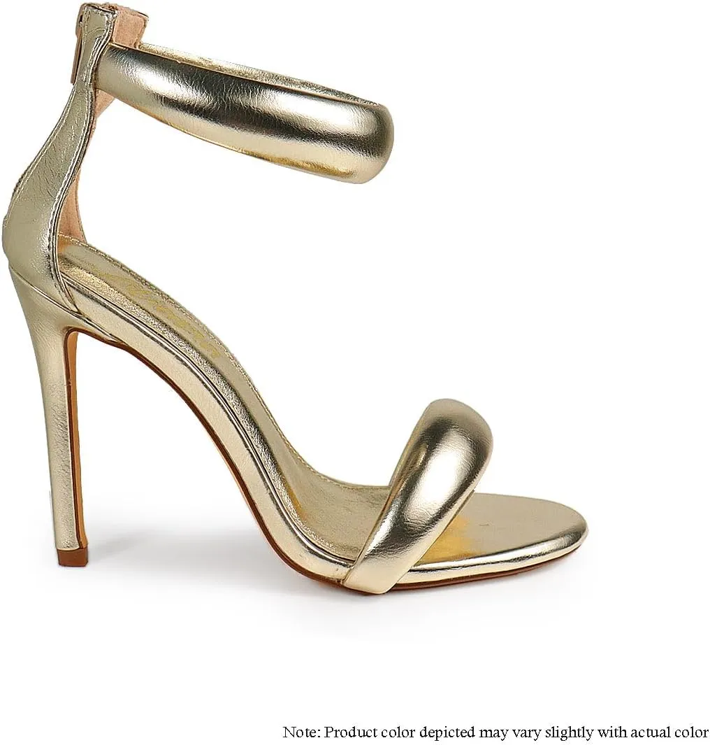 Liliana Women's Open Toe High Heels Stiletto Heeled Sandals