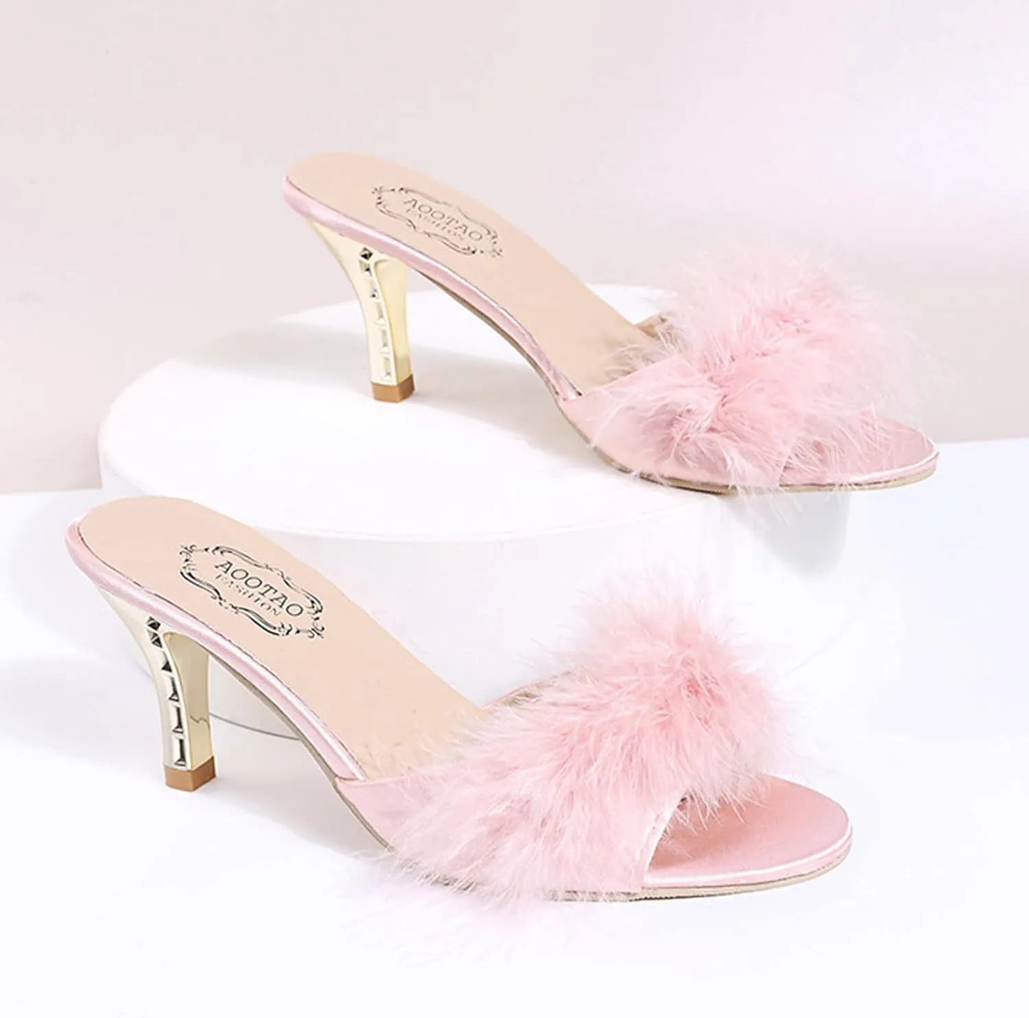Low Heel Wedge Sandals Women Summer Dressy Comfortable Open Toe Elastic Ankle Strap Casual Beach
