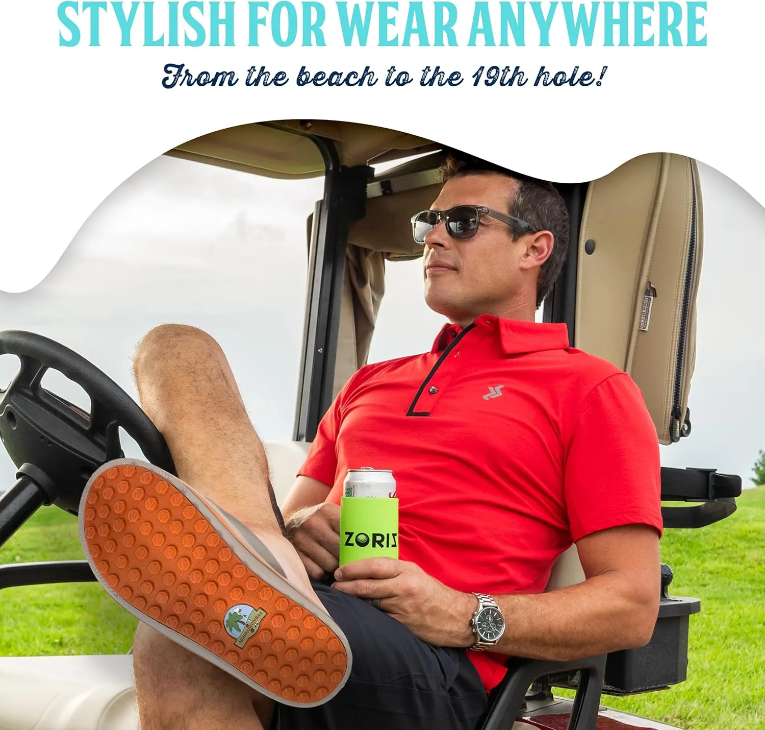 Margaritaville Golf Sandal, The Foot Wedge