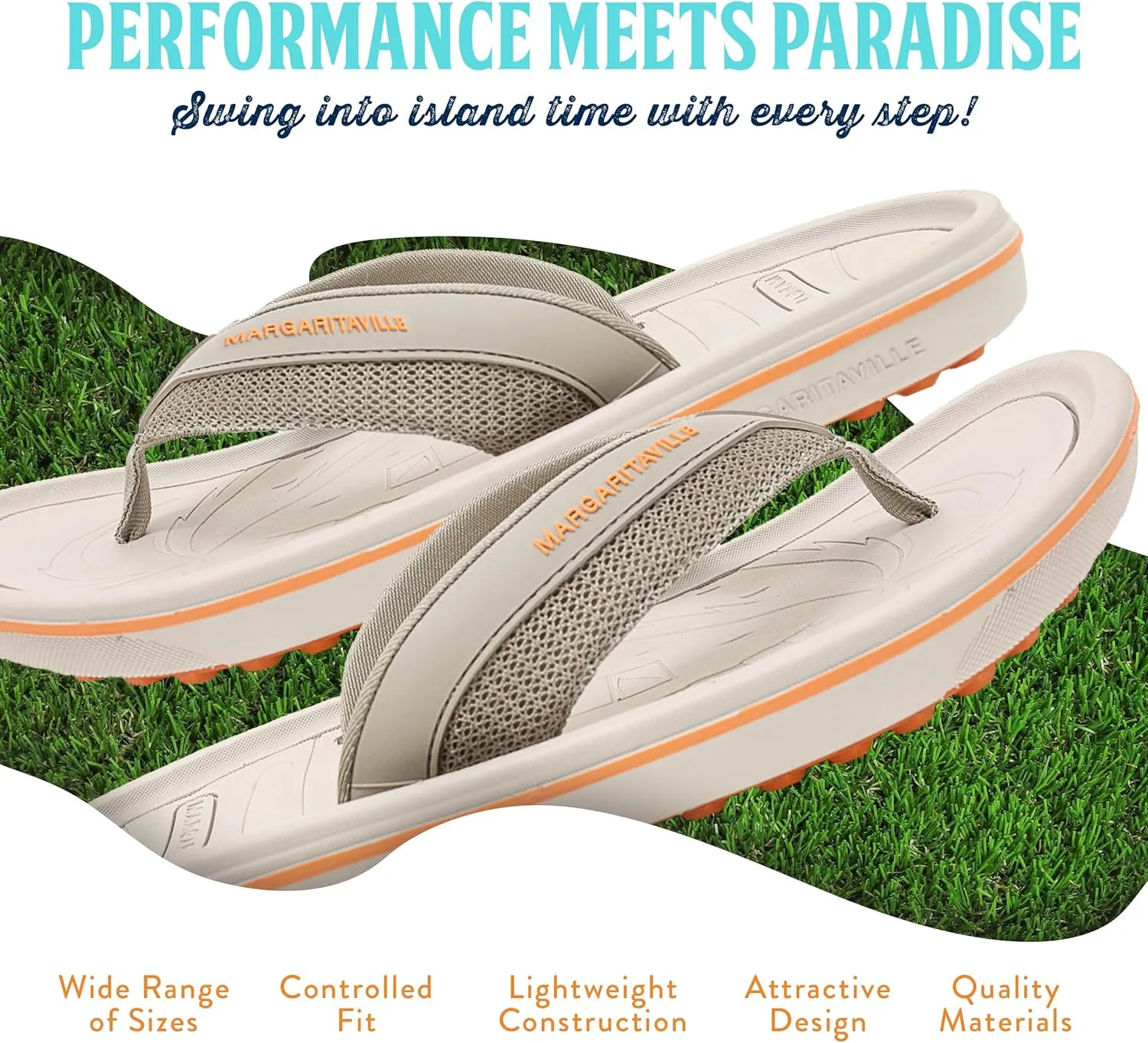 Margaritaville Golf Sandal, The Foot Wedge