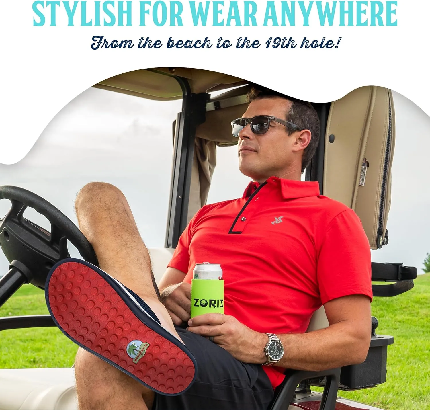 Margaritaville Golf Sandal, The Foot Wedge