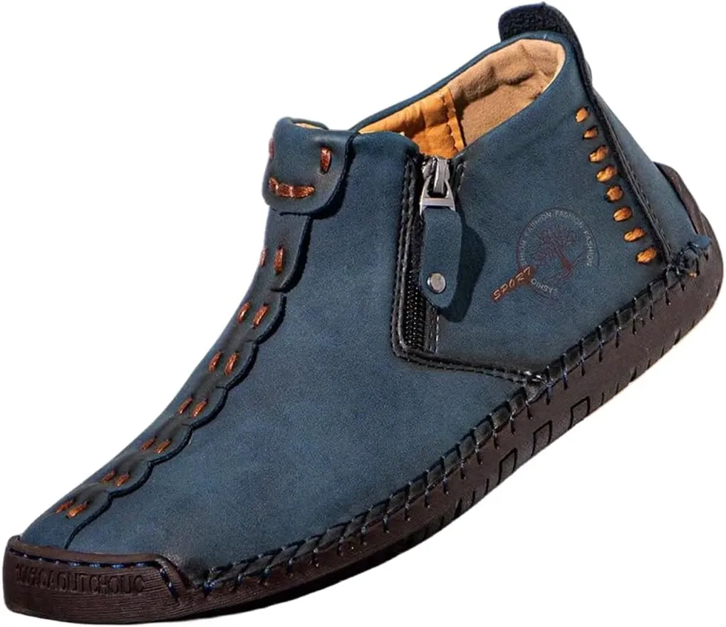 Medieval Boots black blue army green olive green Leather Renaissance barefoot boots professional shoes cover the whole foot Zipper adult soft sole Boots for Women born shoes