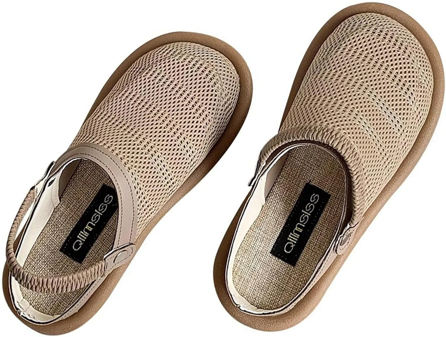 Men Women sandals round toe woven slippers House Slippers Sandals Breathable Slip On Home Shoes Indoor Outdoor Mules
