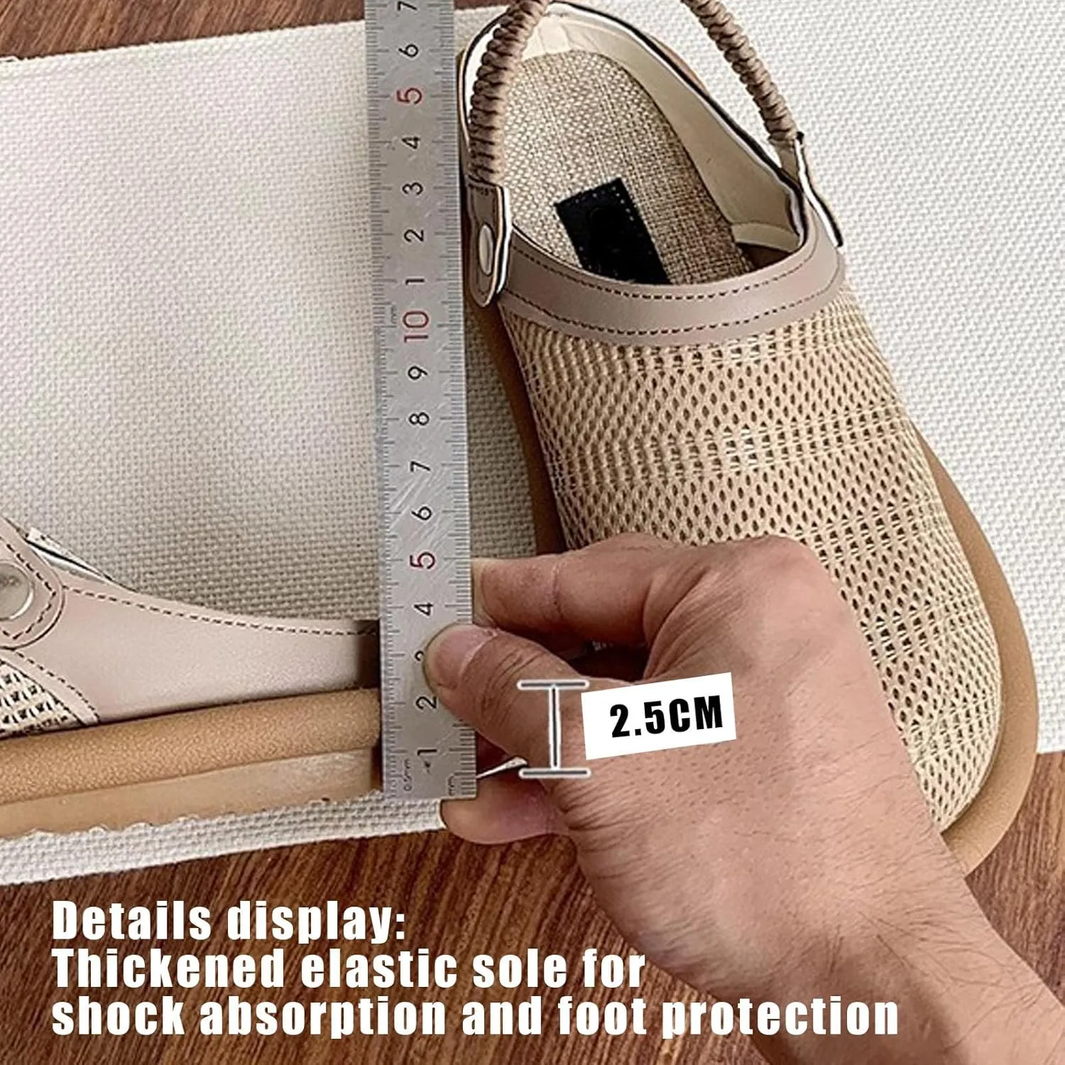 Men Women sandals round toe woven slippers House Slippers Sandals Breathable Slip On Home Shoes Indoor Outdoor Mules