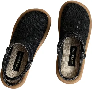 Men Women sandals round toe woven slippers House Slippers Sandals Breathable Slip On Home Shoes Indoor Outdoor Mules