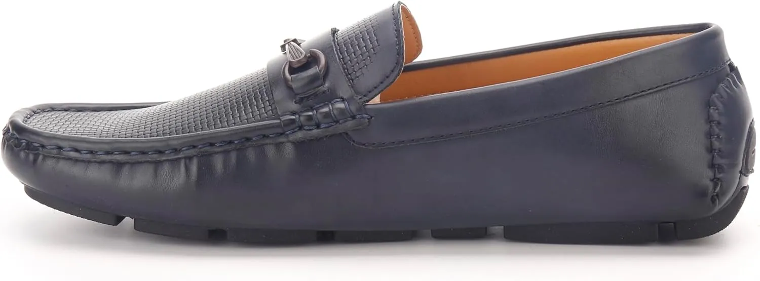 Men's Bit Comfort Driving Shoes, Stylish Slip-On Loafers for Casual and Everyday Wear, Sizes 8-12