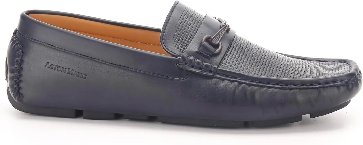 Men's Bit Comfort Driving Shoes, Stylish Slip-On Loafers for Casual and Everyday Wear, Sizes 8-12