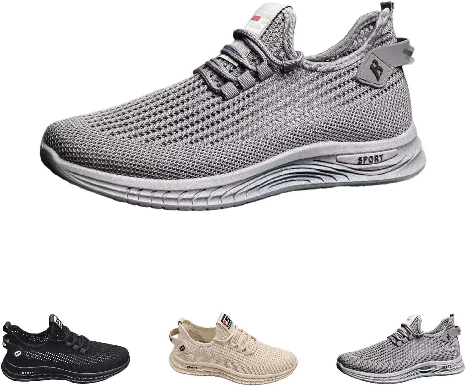 Mens Dress Shoes Casual Oxfords Shoes Knit Lightweight Mens Dress Shoes Sports Women's Shoes Casual Women Shoes Sneakers Slip On Tennis Shoe Loafers Shoe