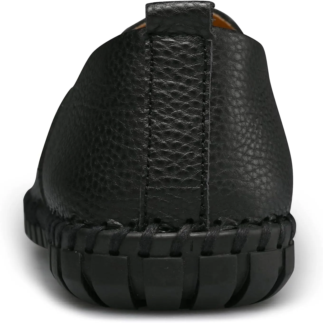 Men's Leather Loafers Slip-in, Soft and Breathable, Hand-Stitched, Stylish Casual Shoes, Light Driving Dress Shoes