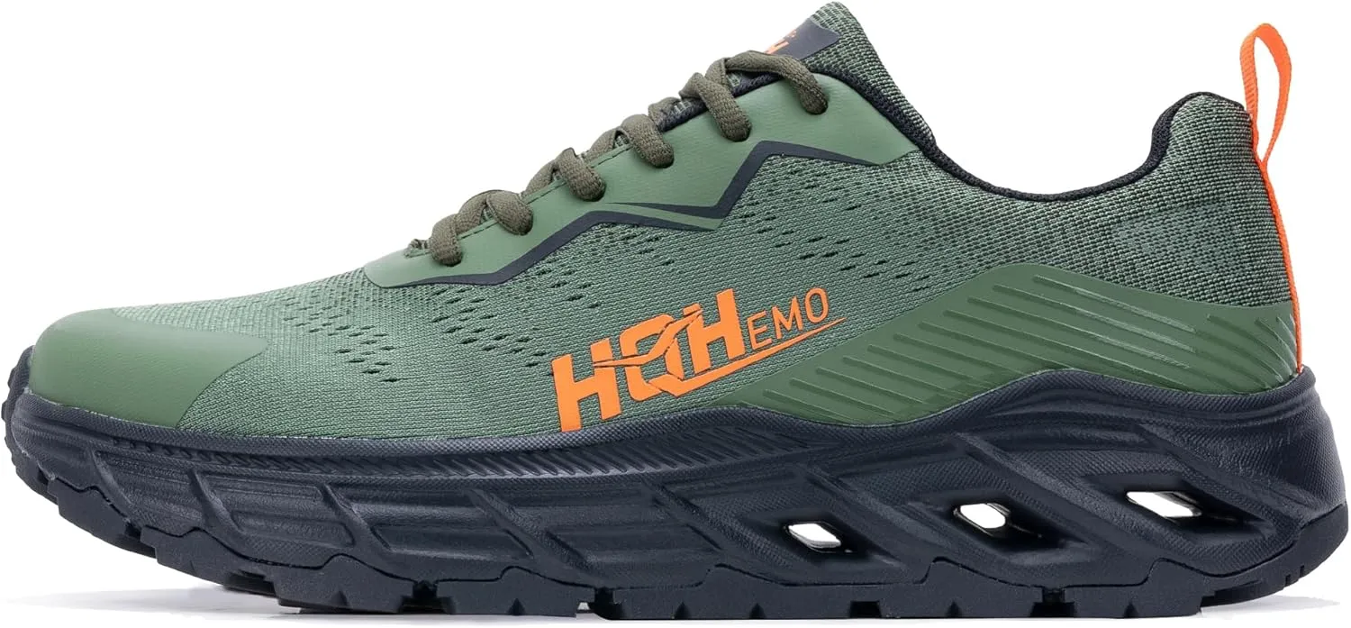 Mens Running Shoes | Tennis Hiking Shoes | Trail Running Shoes for Men | FALKON 1.0 Non-Slip Gym Jogging Road Running Shoes | Cross-Training Athletic Workout Sport Fashion Sneakers Size US 7-12