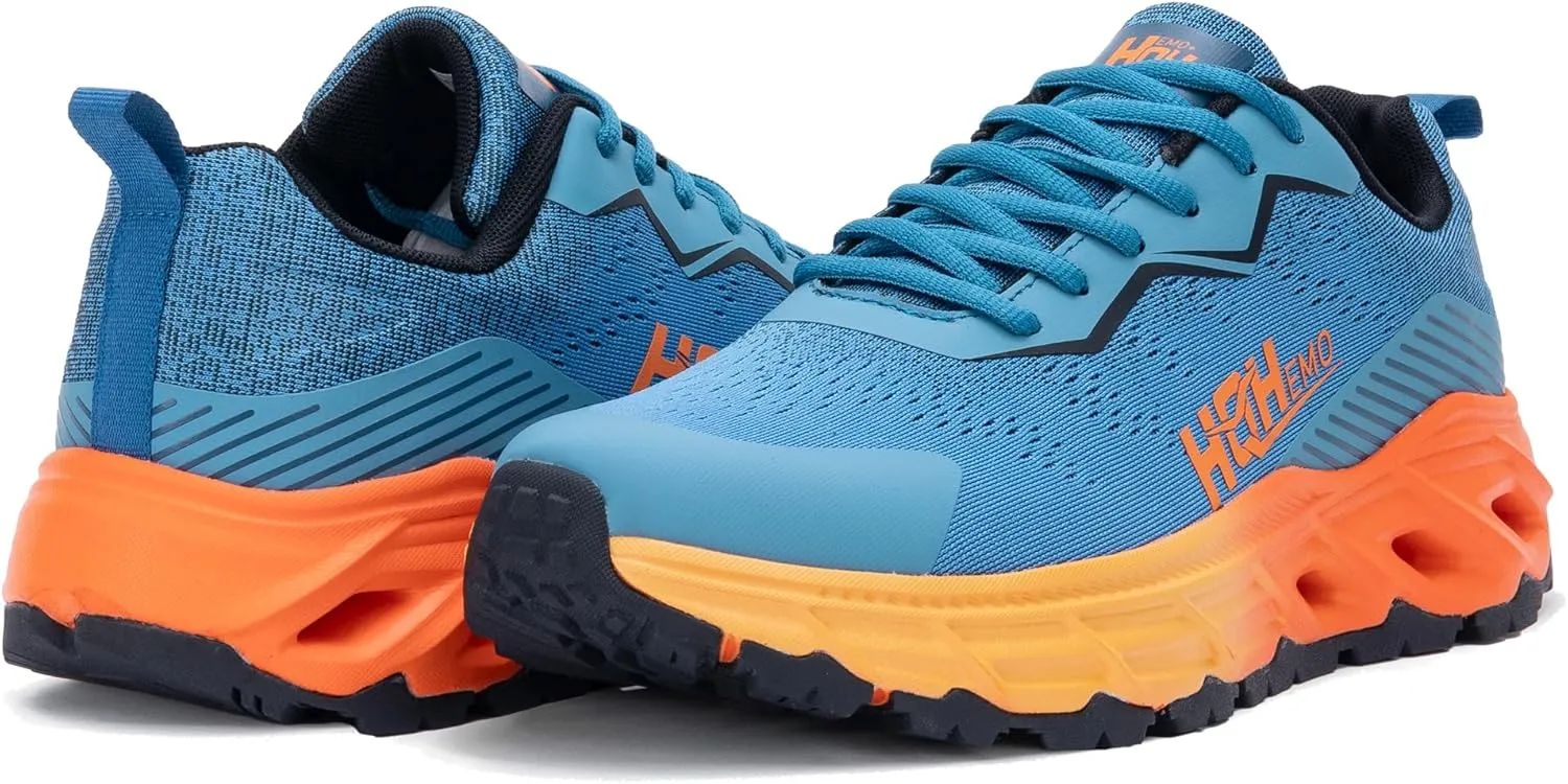 Mens Running Shoes | Tennis Hiking Shoes | Trail Running Shoes for Men | FALKON 1.0 Non-Slip Gym Jogging Road Running Shoes | Cross-Training Athletic Workout Sport Fashion Sneakers Size US 7-12