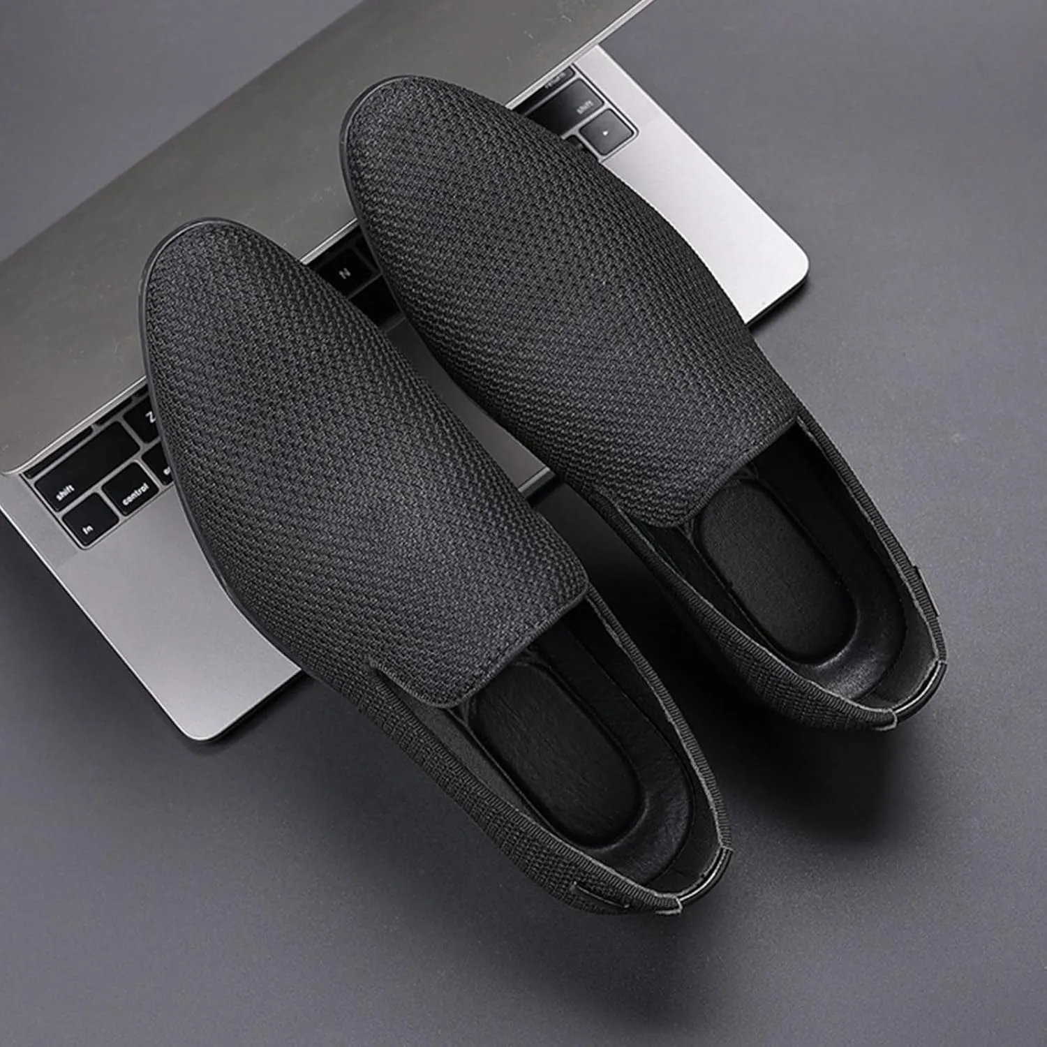 Men's Tuxedo Dress Loafers Slip-on Lightweight Business Wedding Dress Shoes Fashion Penny Smoking Shoes