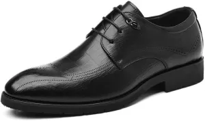 Mens Tuxedo Shoes Comfort Non Slip Casual Business Work Formal Shoes Business Sneaker Dress Shoes for Men(9)