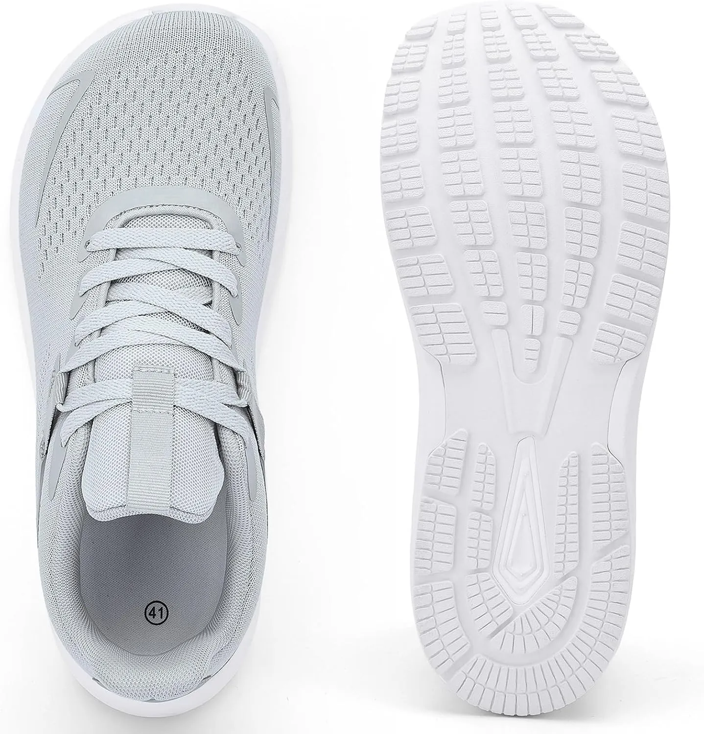 Men's Wide Toe Box Running and Walking Shoes, Athletic Gym Tennis Cross-Training Shoes for Wide Feet, Non-Slip Workout Sneakers with Wide Width Design