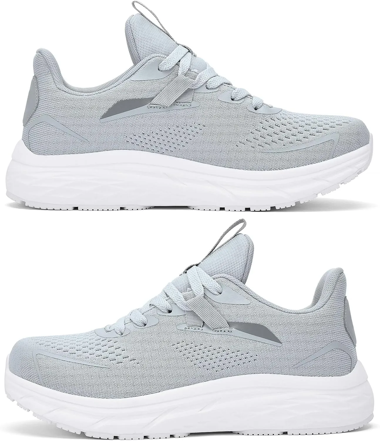 Men's Wide Toe Box Running and Walking Shoes, Athletic Gym Tennis Cross-Training Shoes for Wide Feet, Non-Slip Workout Sneakers with Wide Width Design