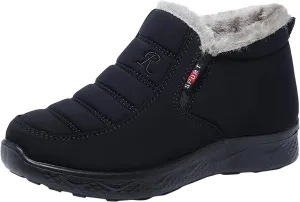 Men's Women's Snow Boots Winter Boots for Women Men Platform Fashion Sneakers Anti-Slip Waterproof Outdoor Shoes Warm Fur Lined Ankle Booties Comfortable Shoes for Women Cozy Insulated Short Boots