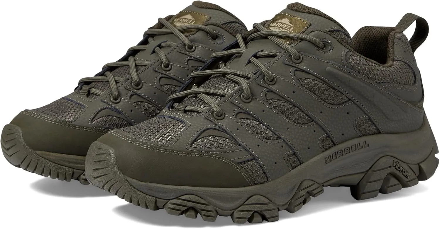 Merrell Men's, Moab 3 Low Tactical Work Shoe - Wide Width