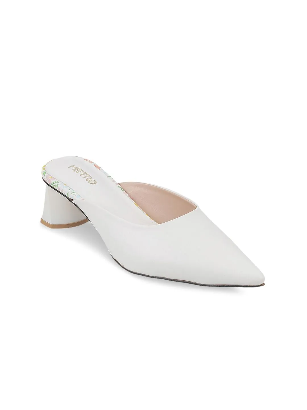 Metro Block Heel Mules