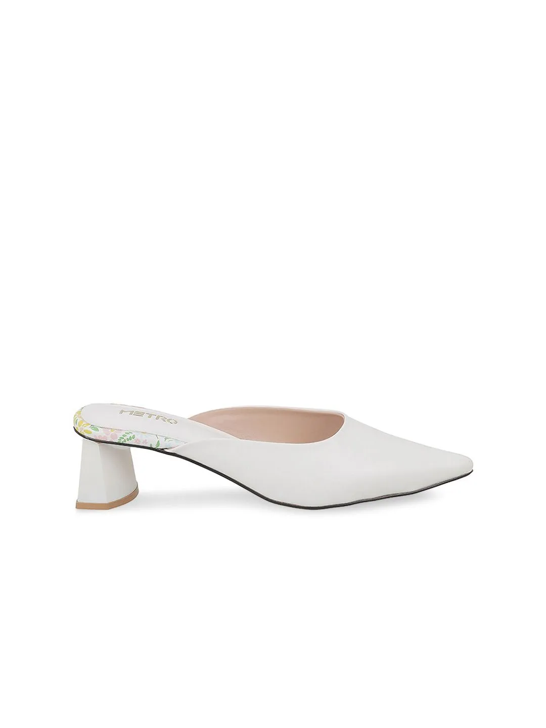 Metro Block Heel Mules
