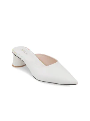 Metro Block Heel Mules