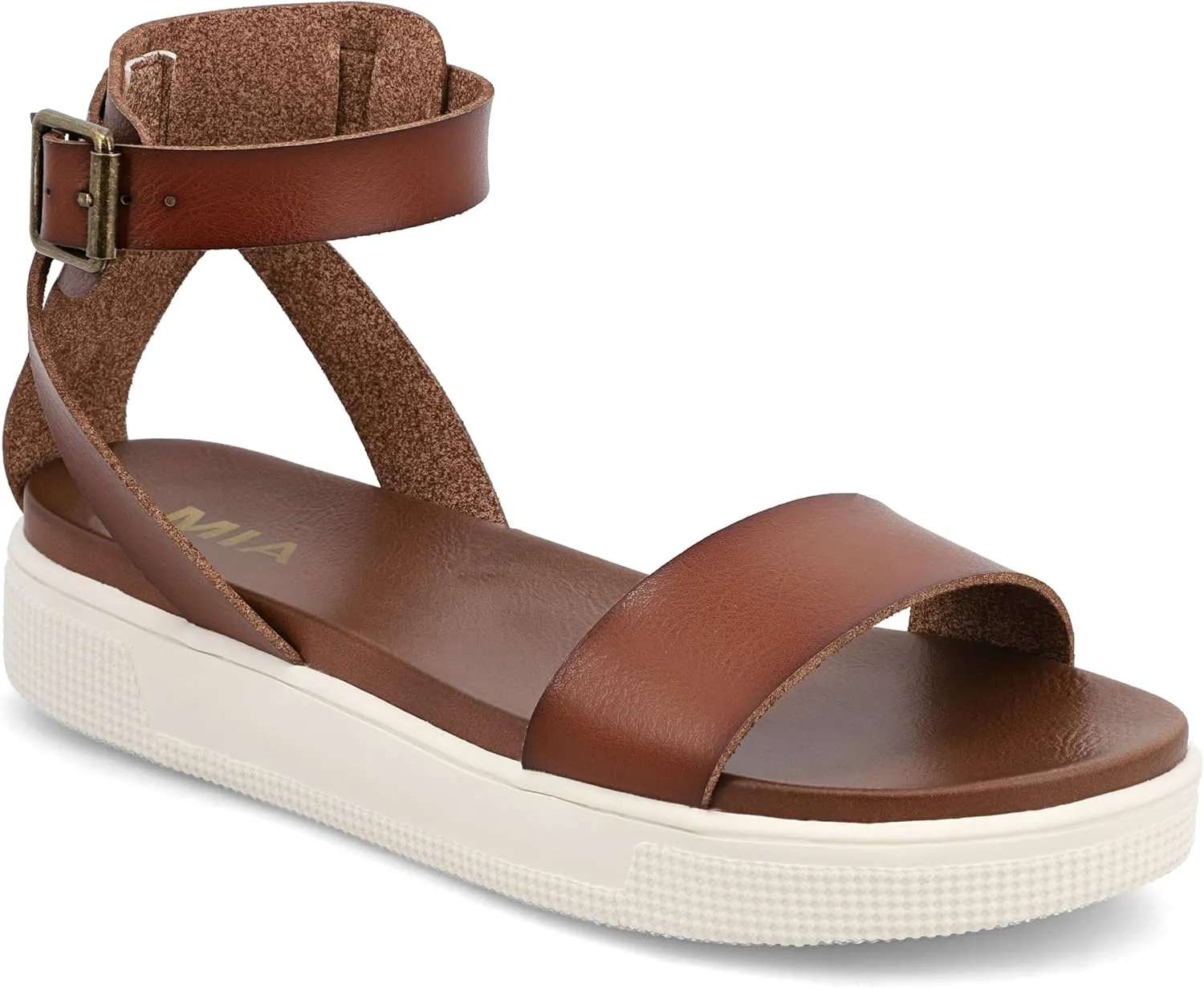 MIA Shoes Ellen Womens Ankle Strap Platform Sandals