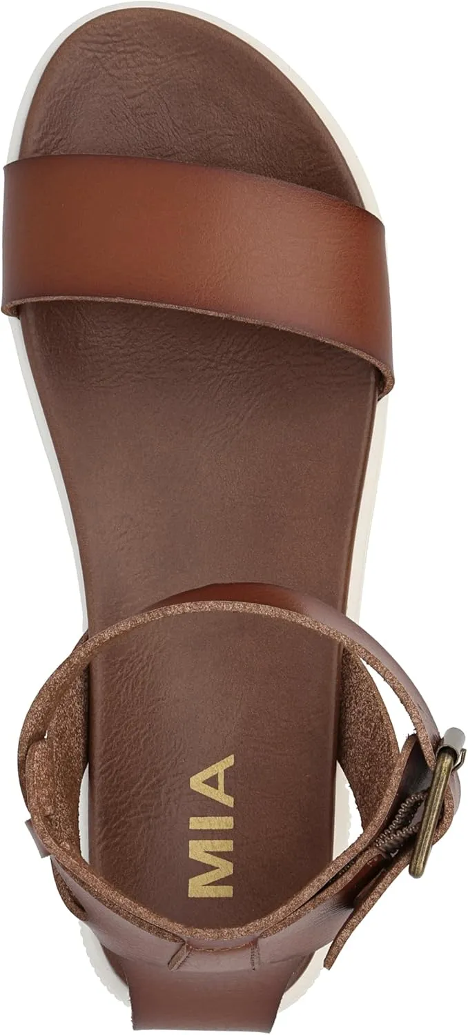 MIA Shoes Ellen Womens Ankle Strap Platform Sandals
