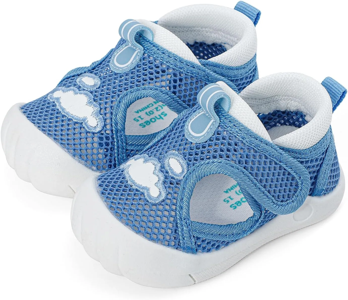 MK MATT KEELY Toddler Sandals Summer Kids Water Sandals Closed Toe Adjustable Water Shoes Outdoor Lightweight Beach Shower Shoes for Boys Girls