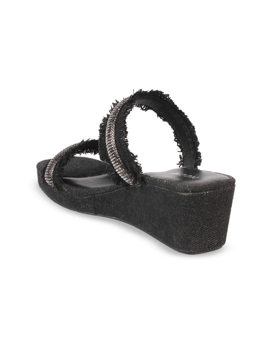 Mochi Platform Mules with Tassels