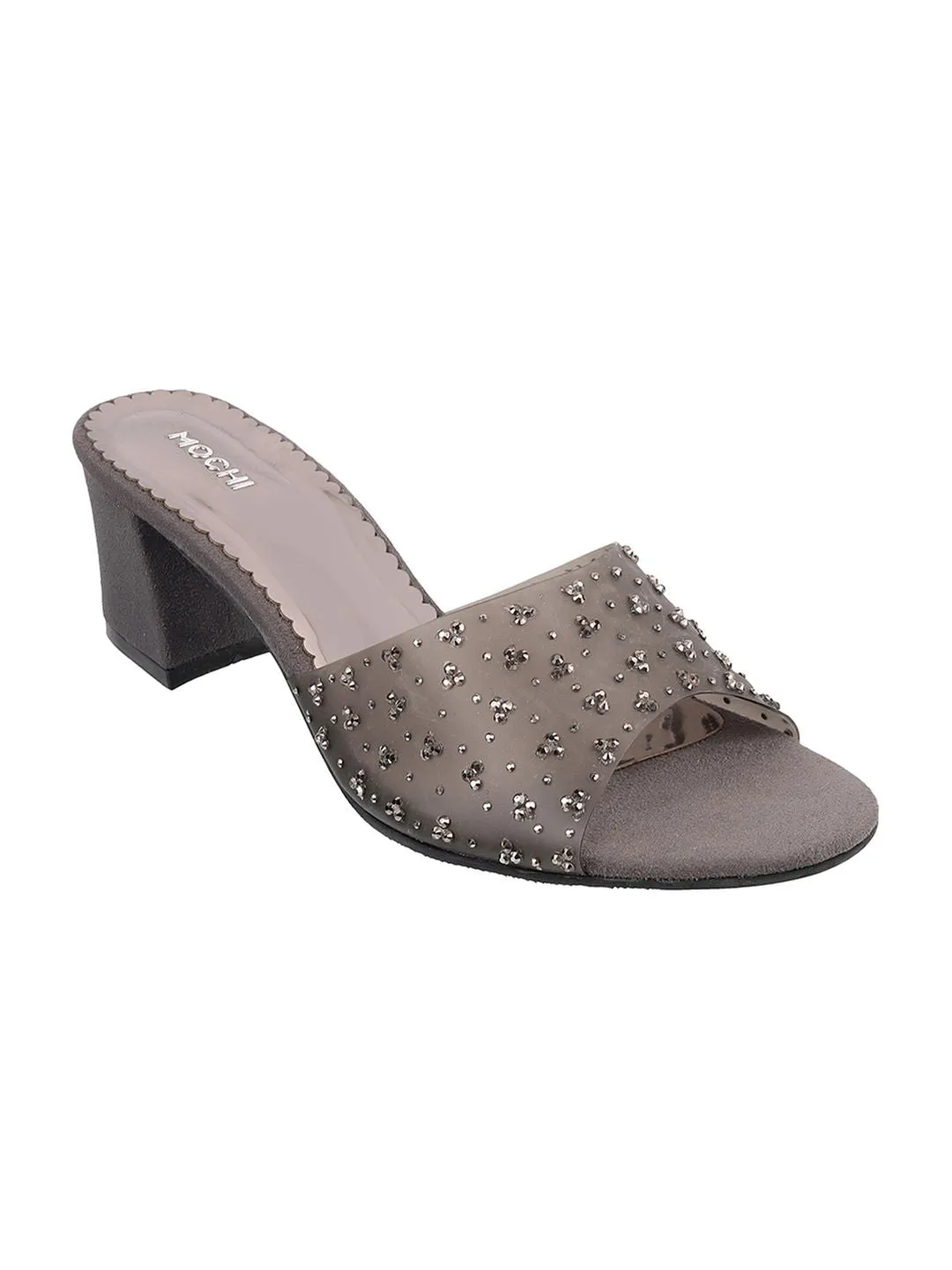 Mochi Printed Block Mules