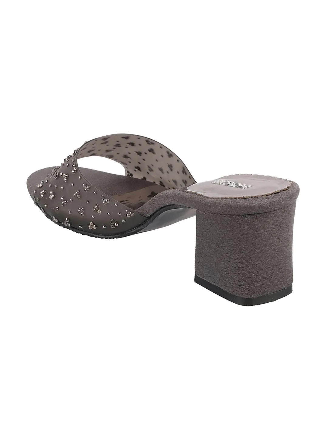 Mochi Printed Block Mules