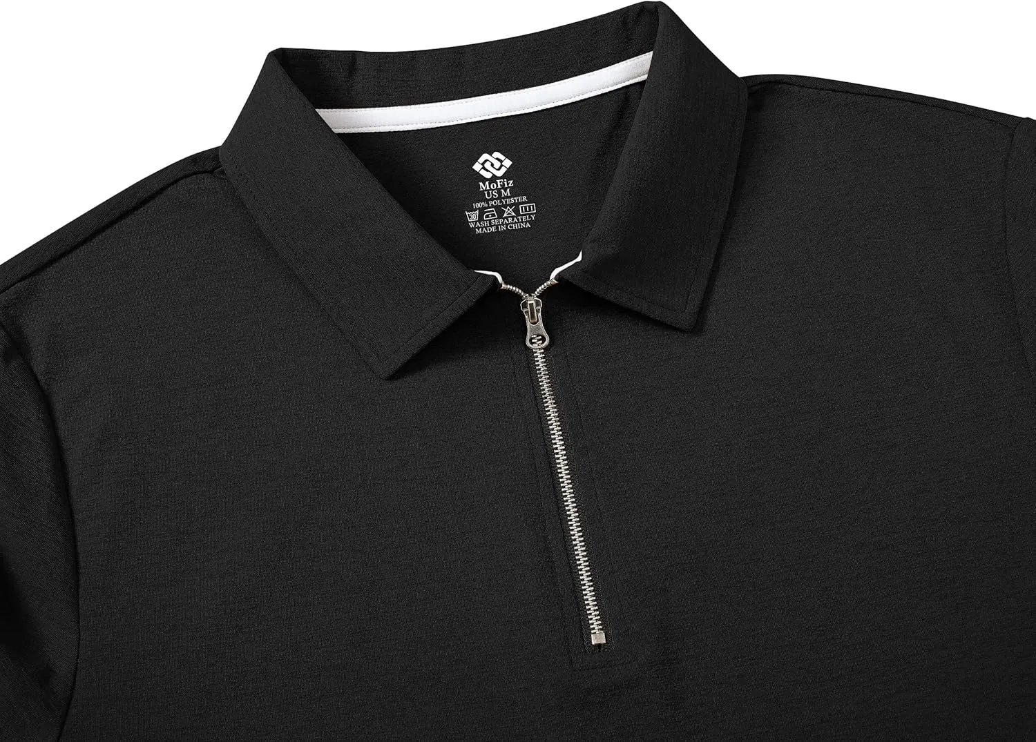 MoFiz Mens Tracksuits Sets Shorts Quarter Zip Polo Shirts Bottom Shorts Outfits Sport Suits Casual Walking Sets Comfy