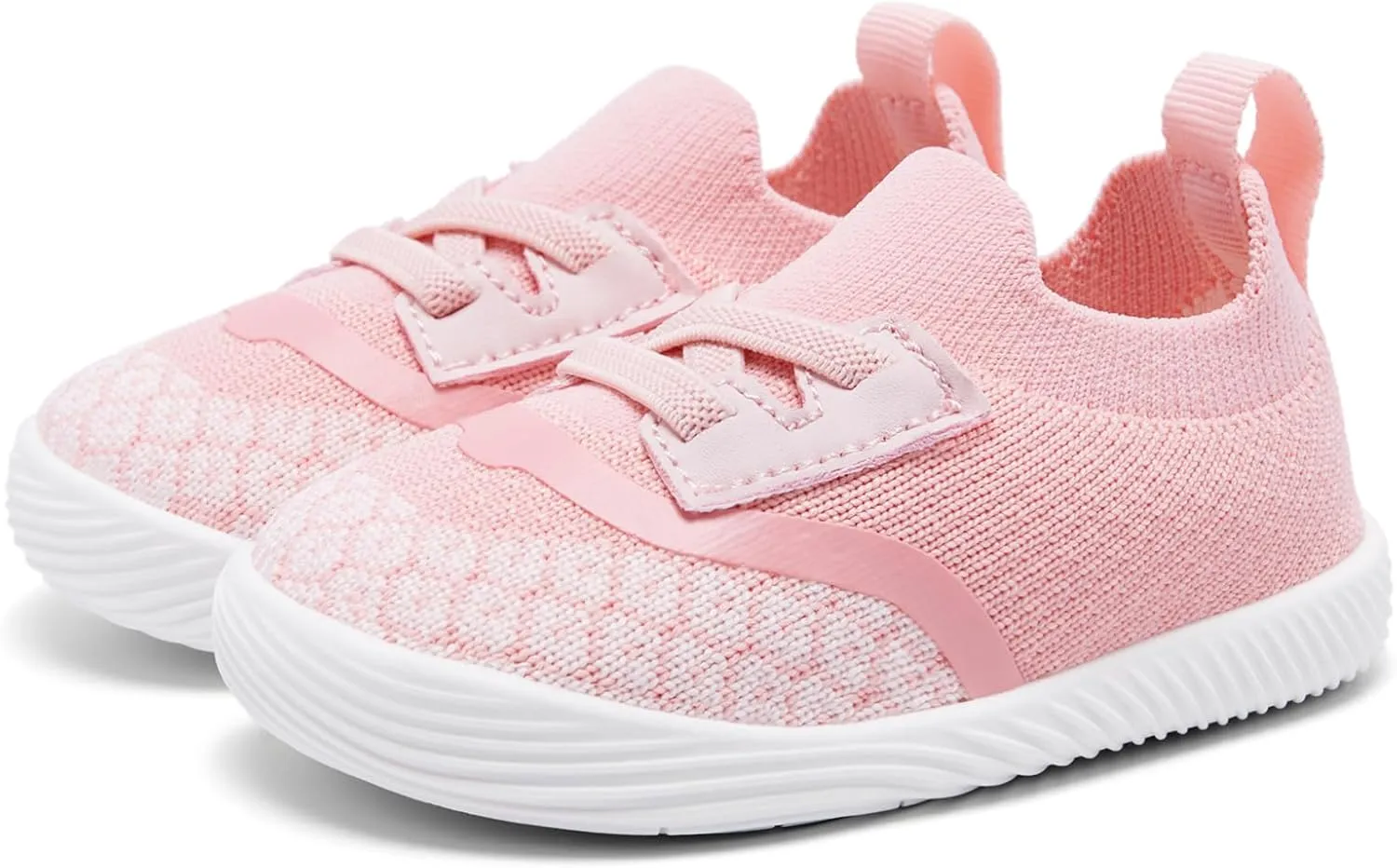 MORENDL Toddler Slip On Sneakers Baby Walking Shoes Non-Slip Breathable Boys & Girls Tennis Shoes Infant Running Shoes
