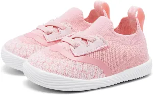 MORENDL Toddler Slip On Sneakers Baby Walking Shoes Non-Slip Breathable Boys & Girls Tennis Shoes Infant Running Shoes