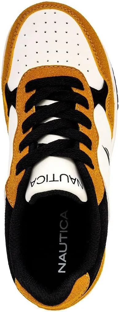 Nautica Boys Low-Top Sneakers, Basketball Tennis Shoes for Kids, Outdoor School Running Shoes - Sizes for Big Kid/Little Kid