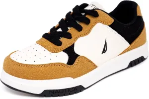 Nautica Boys Low-Top Sneakers, Basketball Tennis Shoes for Kids, Outdoor School Running Shoes - Sizes for Big Kid/Little Kid