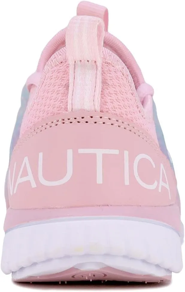 Nautica Girls Kids Sneakers Athletic Fashion Lace-Up Tennis Sports Running Shoes(Big Kid, Little Kid, Toddler)