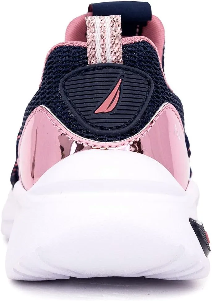 Nautica Kids Athletic Slip-On Sneakers - Comfortable Bungee Running Shoes for Boys and Girls - Stylish and Supportive Footwear for Active Kids (Big Kid/Little Kid/Toddler)