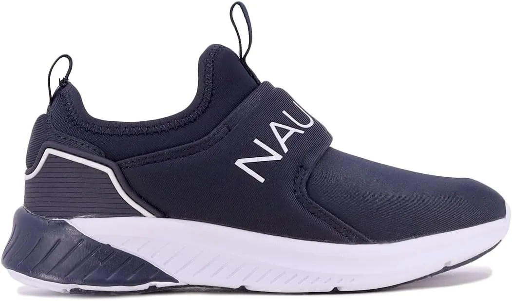 Nautica Kids Boys Youth Athletic Fashion Sneaker Running Shoe -Slip On- Little Kid/Big Kid