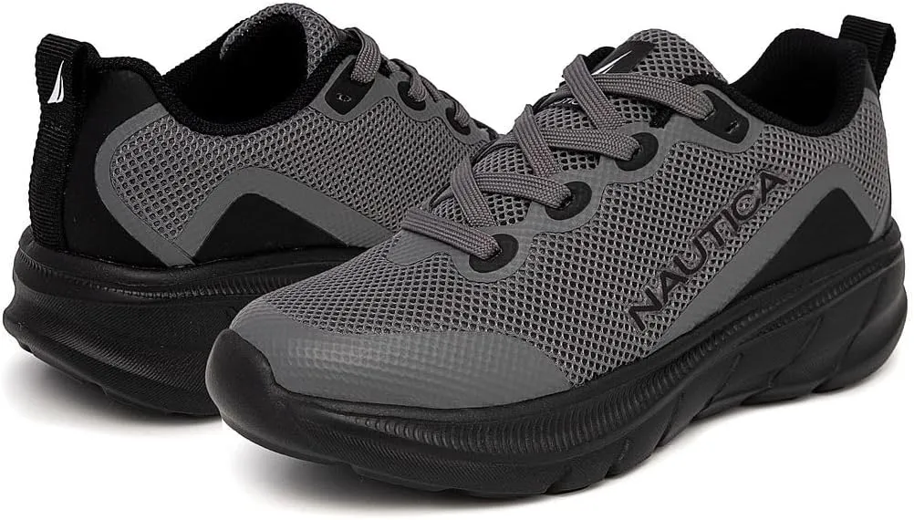 Nautica Kids Lace-Up Sneakers | Comfortable Running Shoes for Boys and Girls | Little Kid/Big Kid