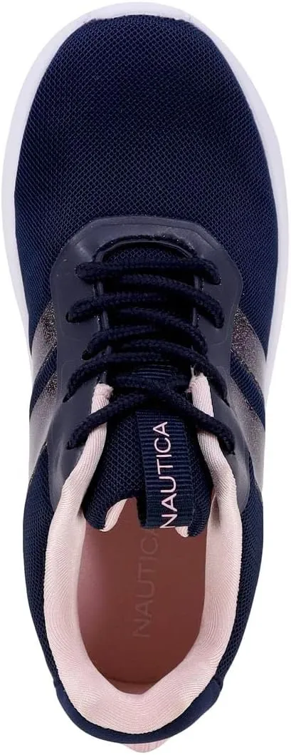 Nautica Kids Running Sneakers | Comfortable Shoes for Boys and Girls | Sizes for Big & Little Kids -(Lace-Up/Bungee) Manalapin