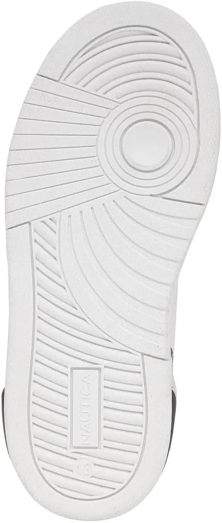 Nautica Kids Sneaker: Lace-Up Fashion Shoe with Boot-Like High Top Design for Boys and Girls (Big Kid/Little Kid Sizes) - Horizon
