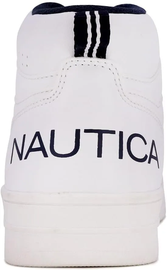 Nautica Kids Sneaker: Lace-Up Fashion Shoe with Boot-Like High Top Design for Boys and Girls (Big Kid/Little Kid Sizes) - Horizon