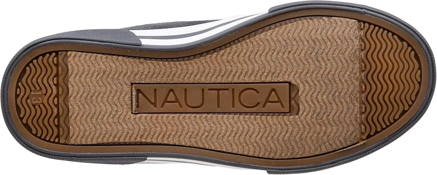 Nautica Kids Sneaker: Lace-Up Fashion Shoe with Boot-Like High Top Design for Boys and Girls (Big Kid/Little Kid Sizes) - Horizon