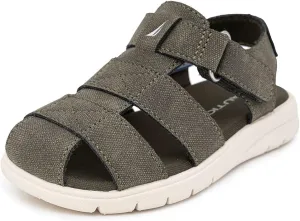 Nautica Toddler Sandals – Closed-Toe Athletic Summer Shoes for Boys & Girls with Adjustable Straps, Perfect for Active Play (Toddler & Little Kid Sizes)