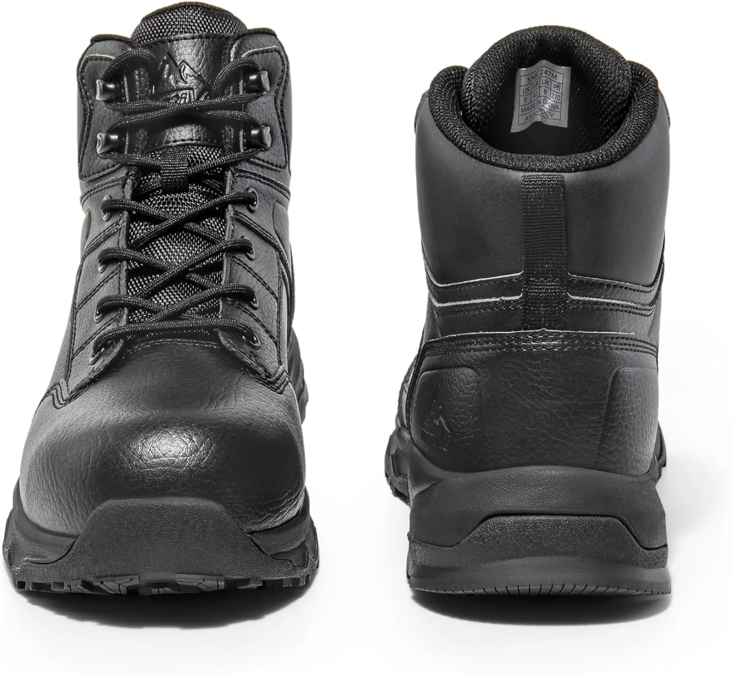NORTIV 8 Steel Toe Boots for Men Safety Construction Work Boots,Waterproof